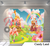 Single-sided Pillow Cover Backdrop  - Candy Land | PB Backdrops