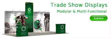 Tradeshow Displays - Modular & Multi-functional