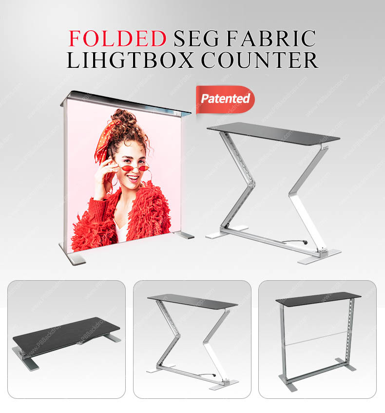 Foldable Lightbox Counter