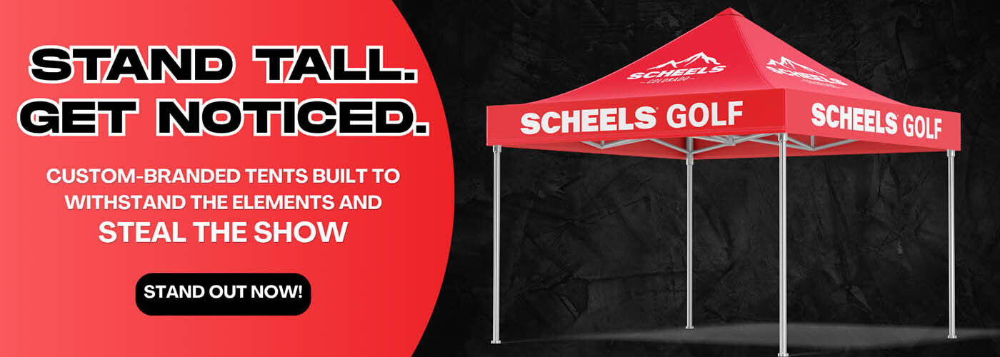 Pop-Up Tents with custom graphics