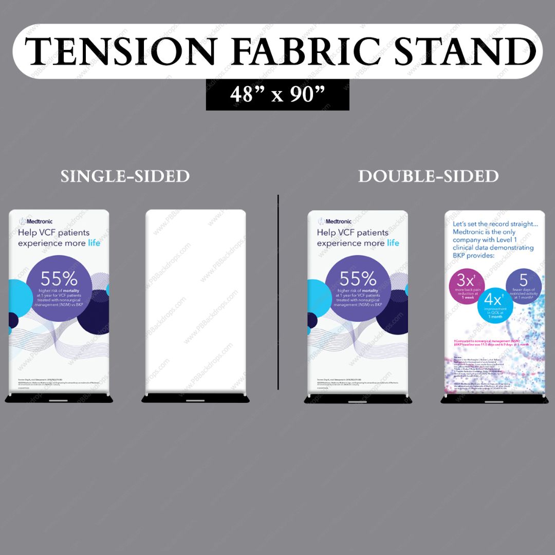 Tension Fabric Stand 48