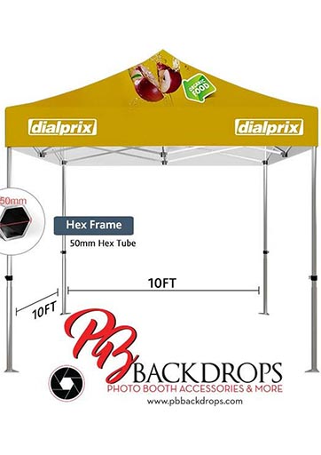 10x10 Advertising Tent