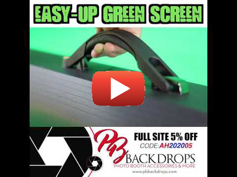 Easy-Up Green Screen review video