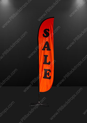 Fluorescent Advertising Flags
