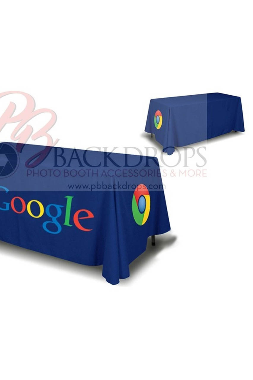 6ft Table Cover 4-sided (Close Back)