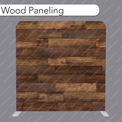 Backdrop Panel Backing Pillow Cover Backdrop (Wood Paneling) - PB Backdrops