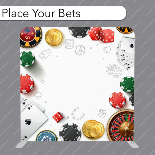 Pillow Cover Backdrop (Place Your Bets) - PB Backdrops