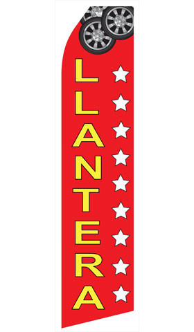 Sticker Llantera Llantera Econo Stock Flag - PB Backdrops