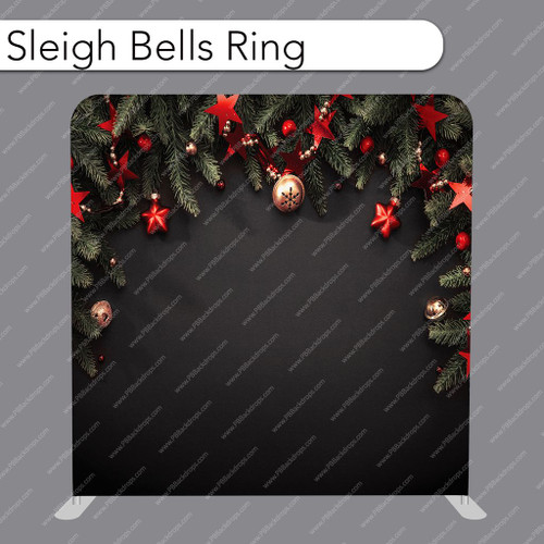 Pillow Cover Backdrop (Sleigh Bells Ring) - PB Backdrops