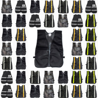 Black Safety Vests