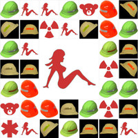 Hard Hat Reflective Stickers