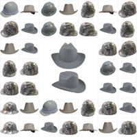 Gray Hard Hats