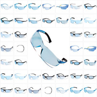 Safety Glasses with Light Blue Lens