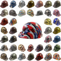 Cap Style Hydro Dipped Hard Hats