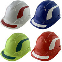 Ridgeline Hard Hats with Reflective Decals 