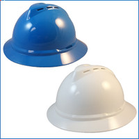 MSA Advance Full Brim Hard Hats with Vents 