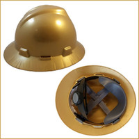 MSA V-Gard Full Brim with Fas-Trac Suspensions