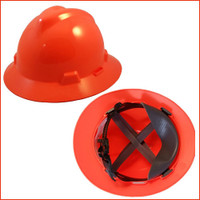 MSA V-Gard Full Brim with One Touch Suspension