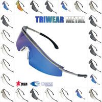 Triwear Metal Safety Glasses