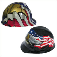 MSA Patriotic Cap Style Hard Hats