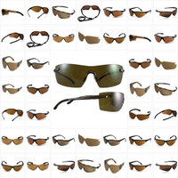 Safety Glasses with Brown Lens