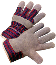 Economy Single Palm Leather Gloves Pic 1