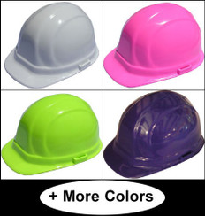 ERB Omega II Cap Style Hard Hats With Pin-Lock Suspensions (All Colors)