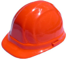 ERB-Omega II Cap Style Hard Hats w/ Ratchet Orange Color pic 1