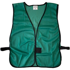 Dark Green Soft Mesh Plain Safety Vest