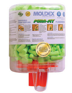 Moldex Pura Fit Ear Plugs Plug Stations (250 Ear Plugs) # 6844 pic 1