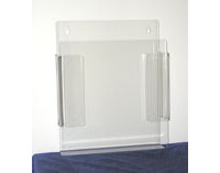 Plastic Clear Literature Holder  Pic 1