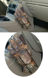 Mount Anywhere Glove Rack Black Epoxy