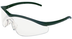 Crews Triwear Series Professional Grade ~ Onyx Frame With Black Cord ~ Clear Anti-Fog Lens