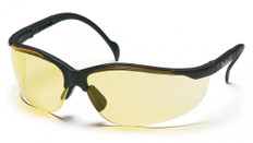 Pyramex Venture II ~ Black Frame ~ Amber Lens