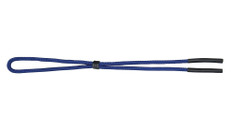Adjustable neck cord with rubber tips ~ (BLUE)