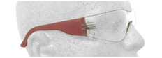 "Lucy" ~ Pink Safety Glasses ~ Clear Fog Free Lens
