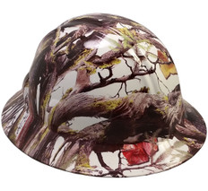 American Flag Camo Hydro Dipped Hard Hats ~ Oblique View