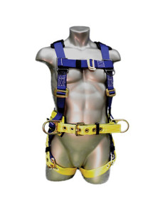 WorkMaster Harness (Three D-ring) Medium Size- Front View