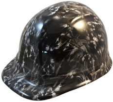 Guns and Skulls Hydro Dipped Hard Hats ~ Oblique View