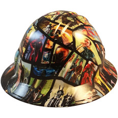 Grand Theft Auto Hydro Dipped Hard Hats ~ Oblique View