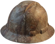 Pyramex Ridgeline Full Brim Style Hard Hat with Camouflage Pattern - Oblique View