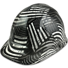 Covert USA Cap Style Hydro Dipped Hard Hats - Oblique View