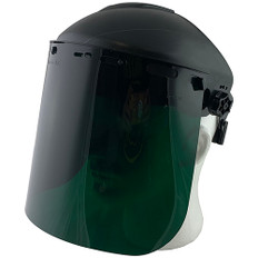 Pyramex Standard Green Faceshield with Headgear