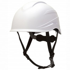 Pyramex Ridgeline XR7 Safety Helmet with 6 Point Suspension - White