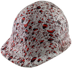 Halloween Massacre Design Cap Style Hydro Dipped Hard Hats ~ Oblique View