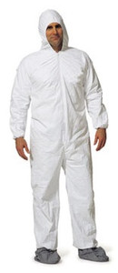 Promax Coveralls w/ Hood, Boots, Elastic Wrists, Ankles   pic 3