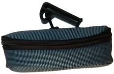 Soft Blue Glove Guard Bag, Utility Guard End Pic 1