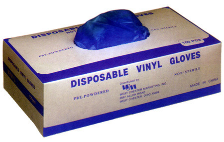 Vinyl Disposable Gloves Powder Free (100 gloves) Pic 1