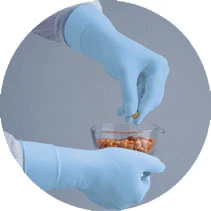 Best N-Dex Disposable 8 Mil Nitrile Gloves Pic 1