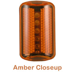 ERB Hard Hat Safety Lights ~ AMBER